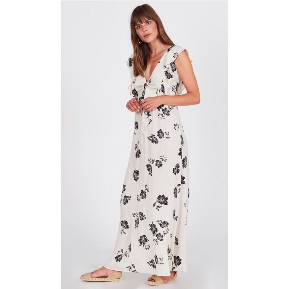 Amuse Society Floral Maxi Dress